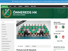 Tablet Screenshot of onneredshk.se