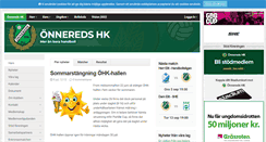 Desktop Screenshot of m.onneredshk.se